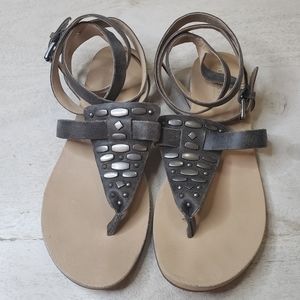 Koolaburra by UGG Acacia Leather Gladiator Sandals